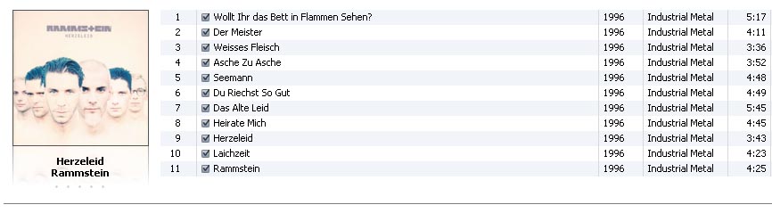 Rammstein - Herzeleid